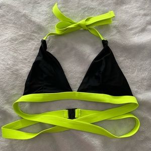 Neon green bikini